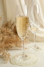 Combo duo de verres à champagne + 1 bouteille de champagne