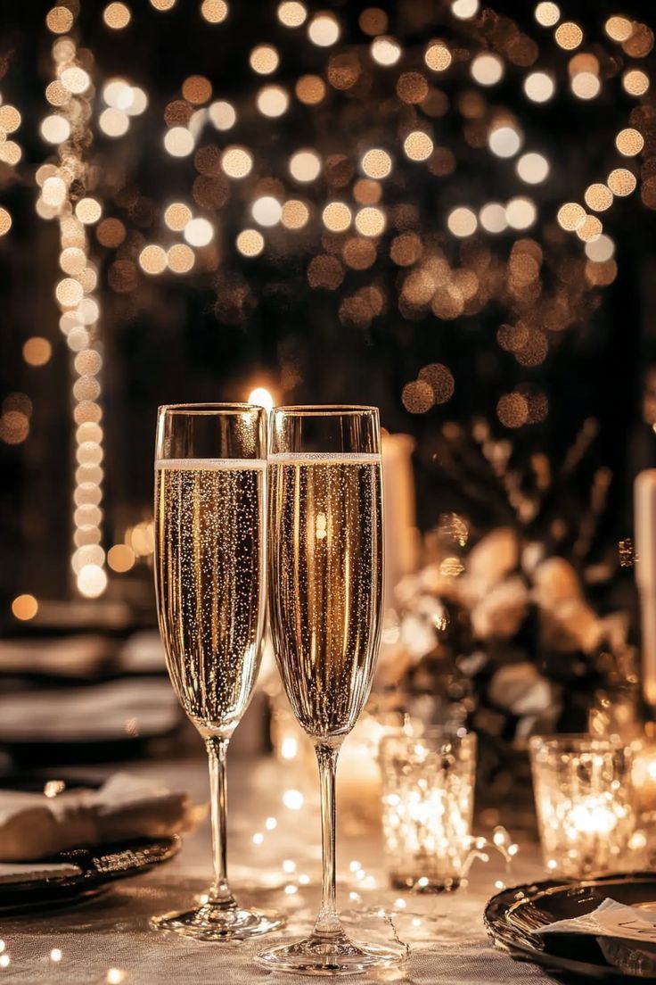 Combo duo de verres à champagne + 1 bouteille de champagne