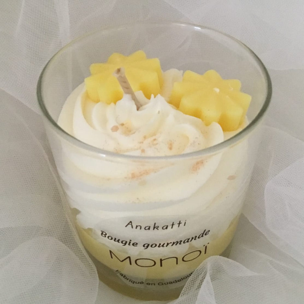 Bougies gourmandes parfumées artisanales