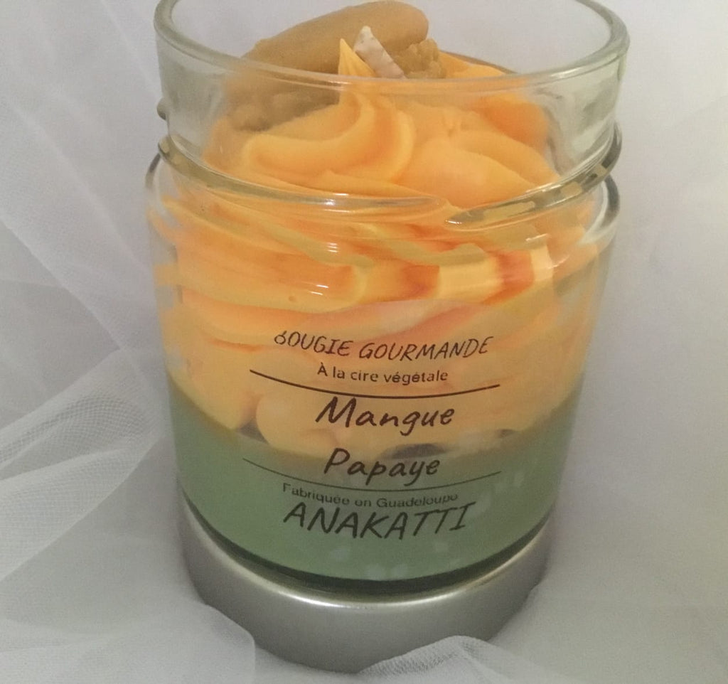 Bougies gourmandes parfumées artisanales